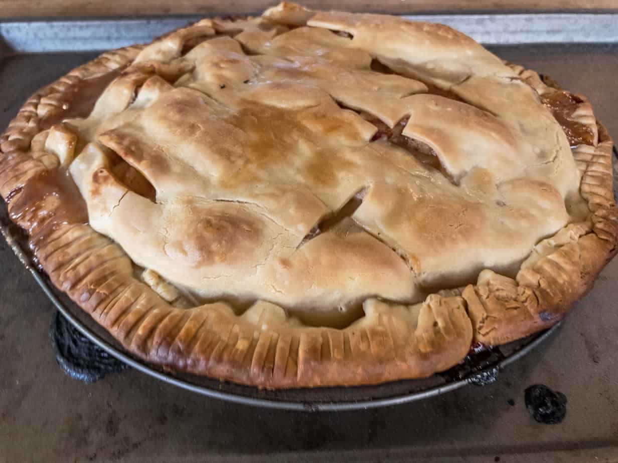 Smoke Apple Pie Recipe - Pellet Smoker Dessert Recipe