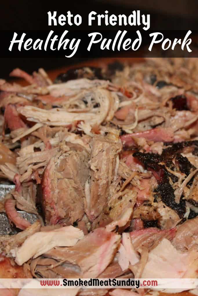 Keto Pulled Pork recipe made on a Traeger Grill - sugar free bbq rub - how to make keto pulled pork