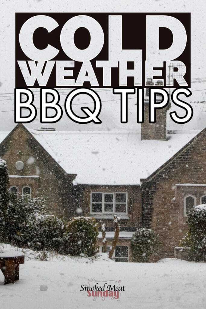 If you are planning to bbq in cold weather, you will want to check out these simple tips beforehand to insure success. #bbq #smokingmeat