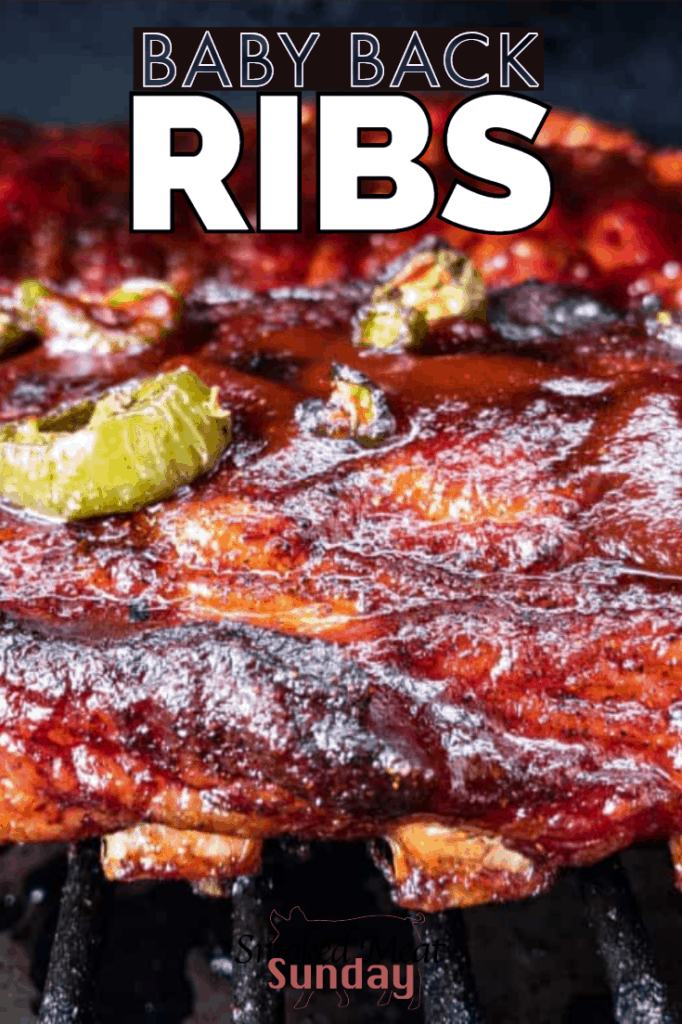 One of the easiest ways to make smoked baby back ribs - This 321 baby back rib recipe is easy to follow and produces outstanding results.  #traegerbbq #smokedmeatrecipe #bbq