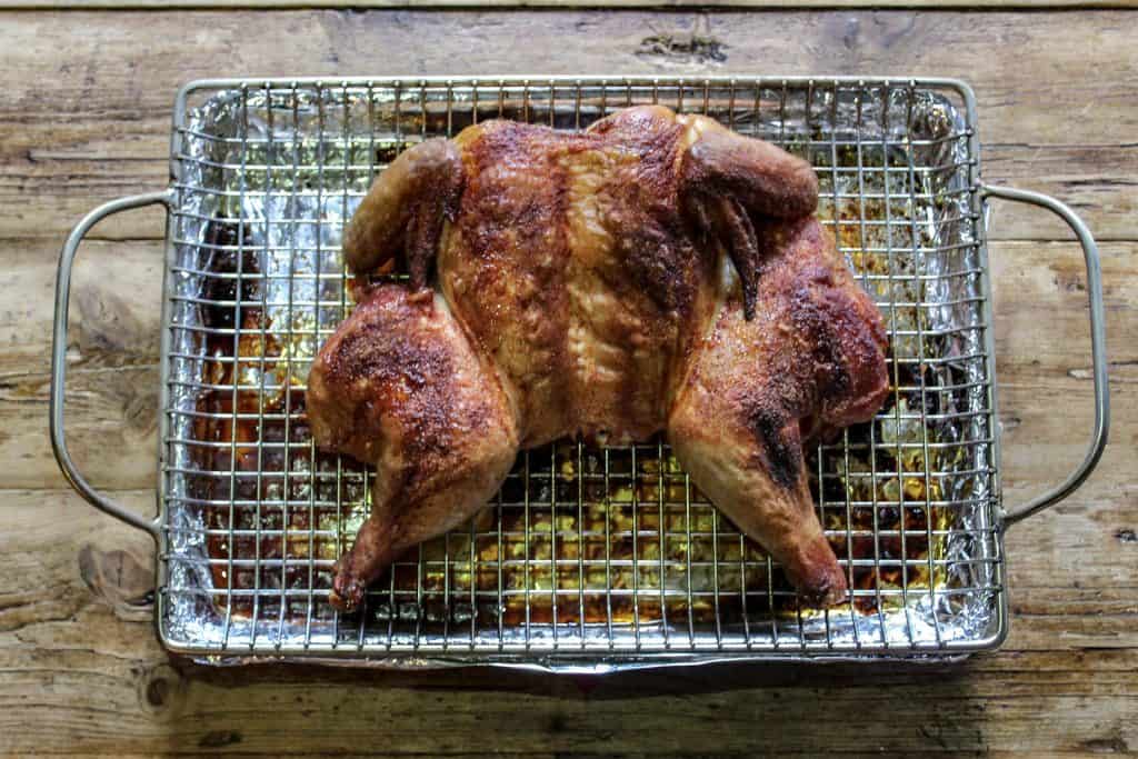 Smoked Spatchcock Chicken