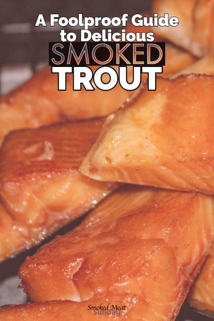 Before I settled down to start a family, I worked as a fishing guide. Long days fishing led to long nights smoking trout and salmon. This recipe comes from years of experience, and trial and error. If you're looking for the best way to smoke trout or salmon, this is it! This smoked trout recipe includes a recipe for a smoked trout brine, how long to brine trout, and how to form a pellicle too! This smoked trout guide has it all! #barbecue #easy #simple #barbecue #traegerrecipe #pelletgrill