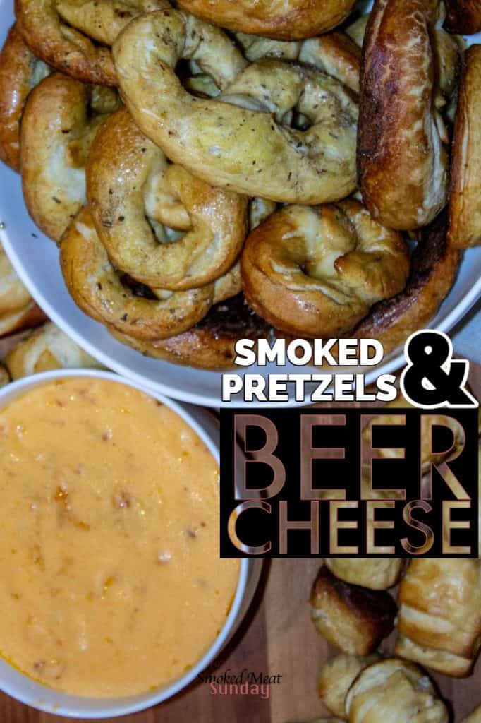 Have you ever made your own beer cheese? What about pretzels? I made both, and the end result was a combination of smoky, cheesy, hoppy flavor that was to die for. Pretzel recipe - beer cheese recipe - smoker recipe - pellet grill recipe - #eatlifeup #beer