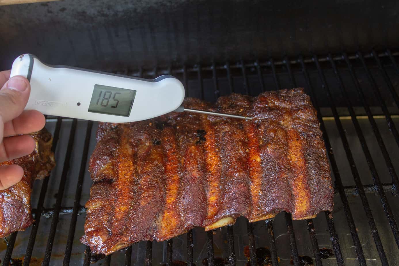 Smoked Beef Back Ribs Recipe Thermapen