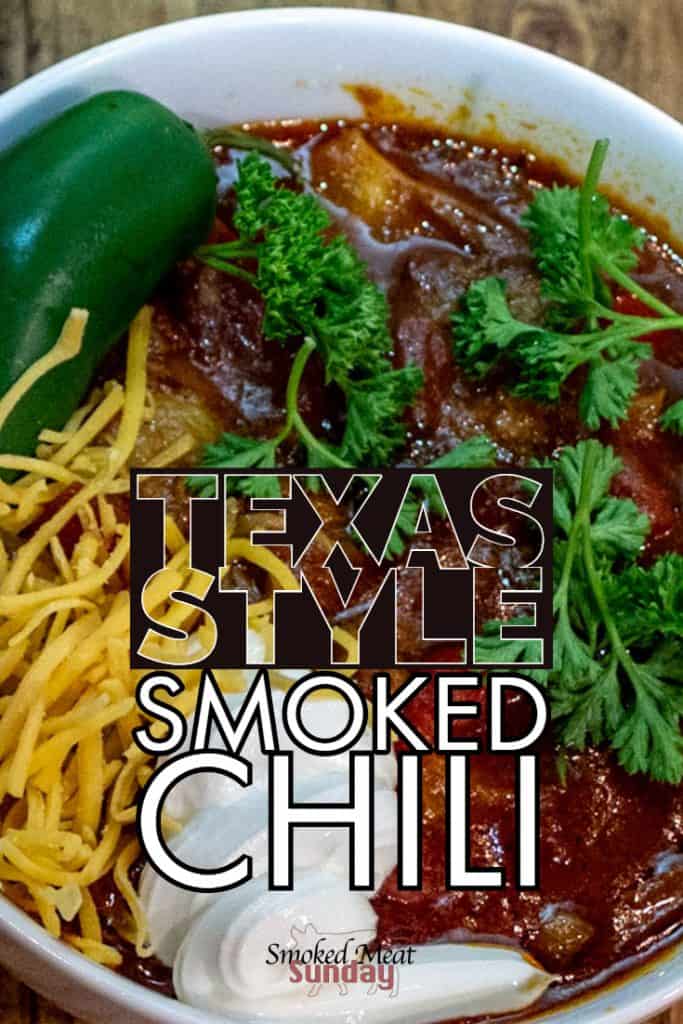 Have you ever made texas style chili? It's easy to make, and the smoked chuck roast really adds to the flavor of this recipe. #smokedchuckroast #smokedmeats #smokedchili #chilirecipe Dutch Oven Cast Iron Skillet