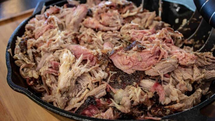 smoked pulled pork
