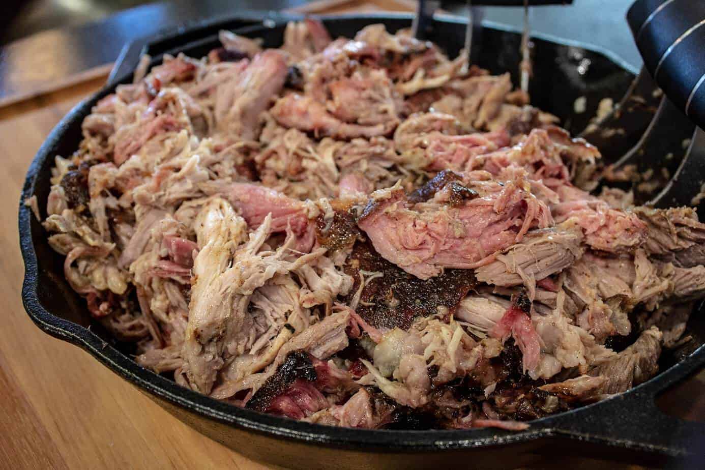 smoked pulled pork