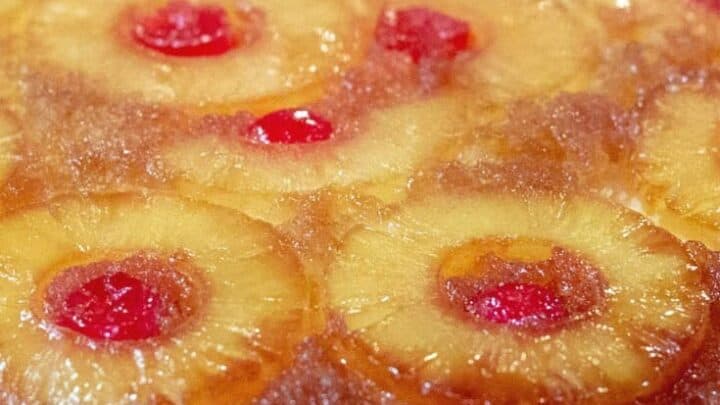 Smoked Pineapple Upside Down Cake - Simple smoked dessert recipe - Traeger - Easy smoker recipes
