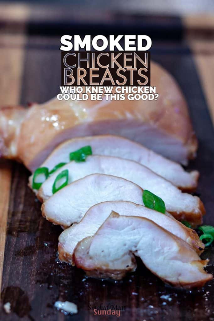 Looking for the best way to make smoked chicken breasts? Look no further. This is the best way to make smoked chicken breasts. The end result is so juicy and tender, your whole family will be fighting for the last few bites. #traeger #bbq #smokedmeat
