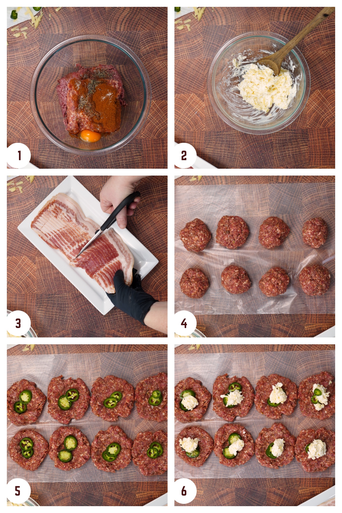 How to make bacon wrapped stuffed meatballs