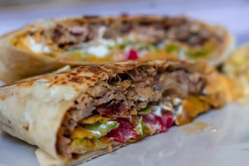 Pulled Pork Crunchwrap Supreme Recipe