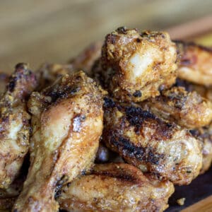 Spicy Peanut Butter Chicken Wings • Smoked Meat Sunday