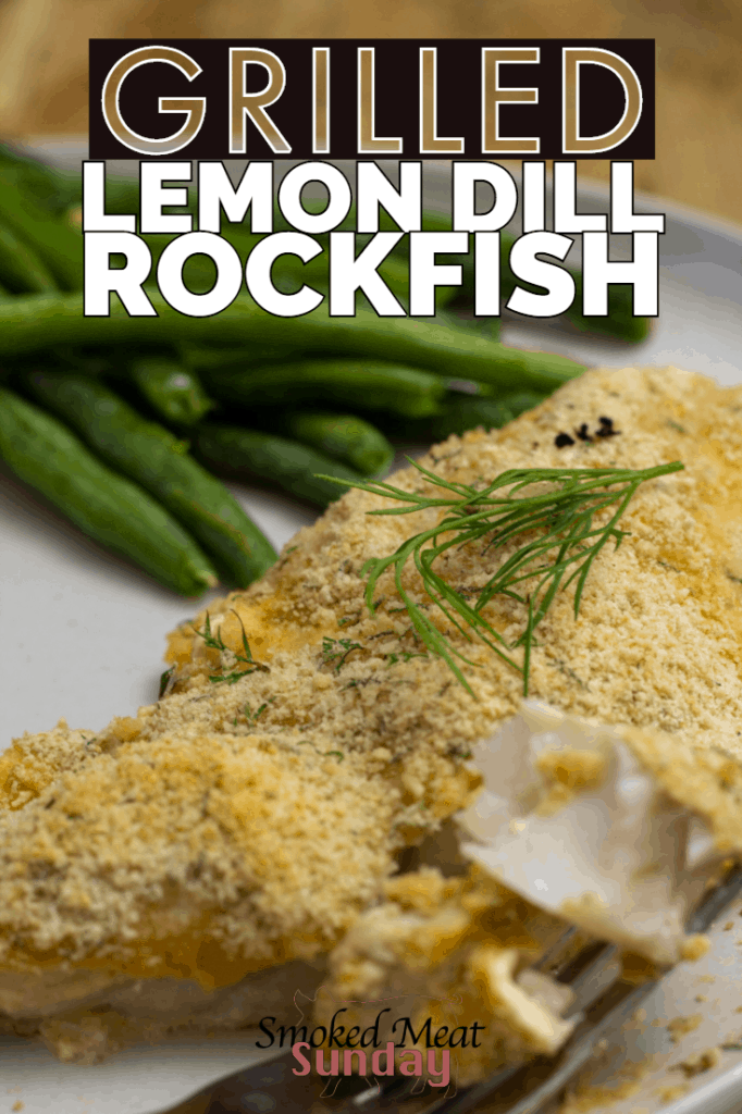 One of my favorite grilled rockfish recipes - This lemon dill grilled rockfish is easy to make, and only takes about 30 minutes total. If you're looking for a tasty weeknight meal, look no further!

#grilled #fish #weeknightmeals