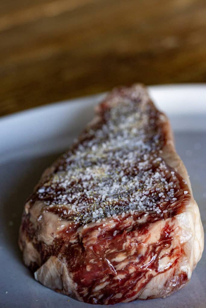 Smoked New York Strip Steak