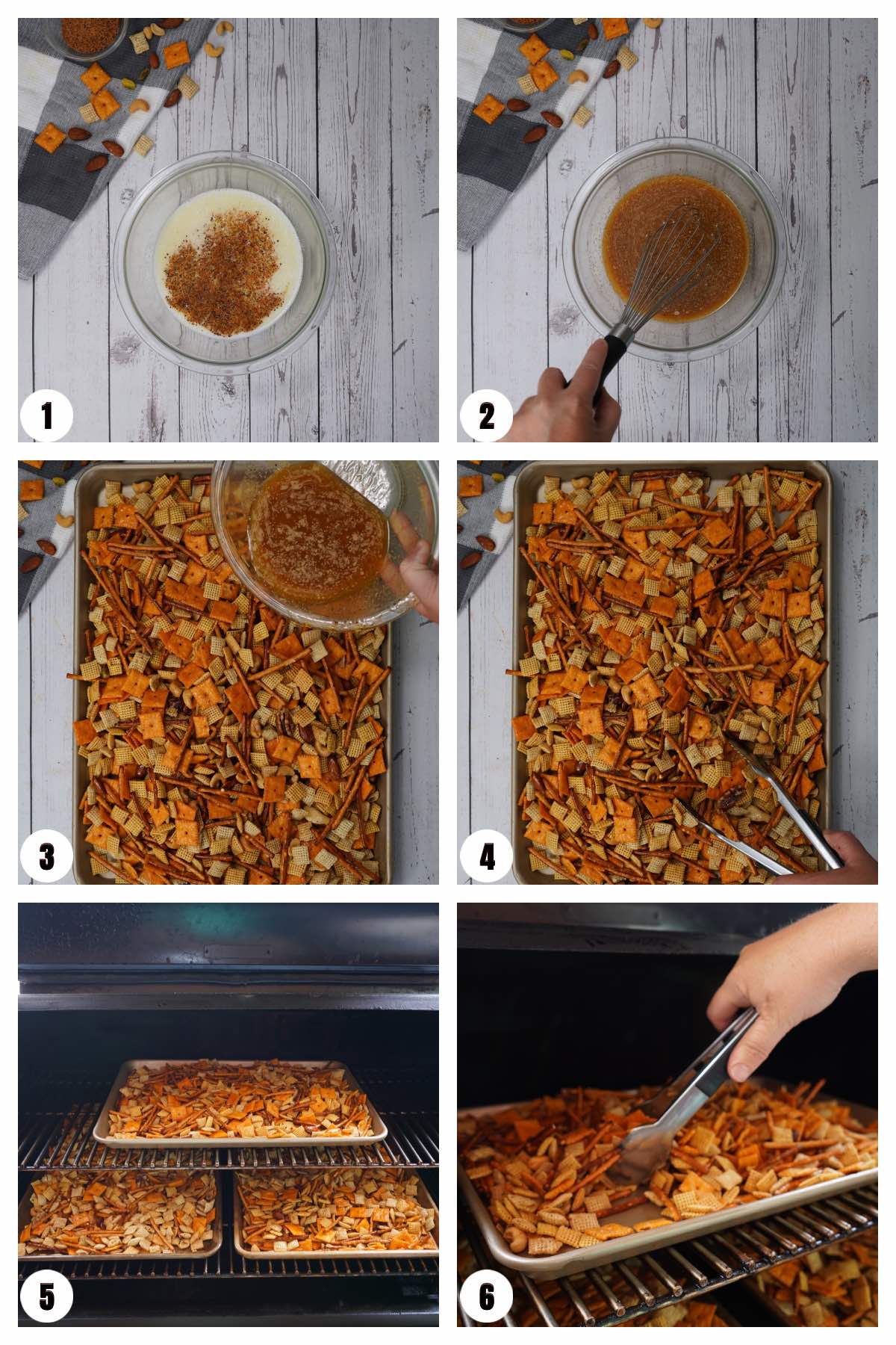 How to make Smoked Chex Mix SMS