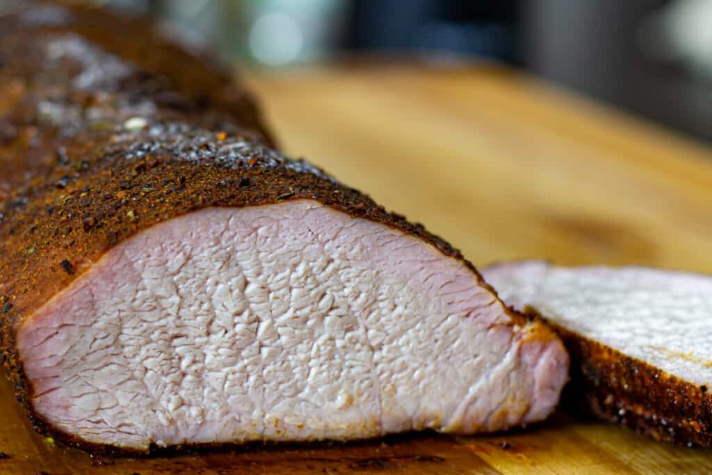 smoked pork loin