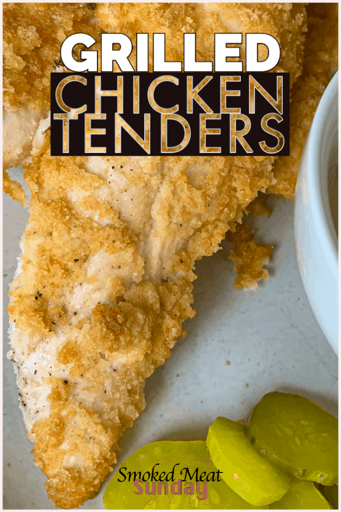 These grilled chicken tenders are low carb and thanks to a pork rind breading satisfy your crunch craving.

Brined in pickle juice, these traeger chicken tenderloins taste just like your favorite chicken from ChikFilA.

#traegerrecipe #bbq #grill #chickenrecipe #kidsrecipes