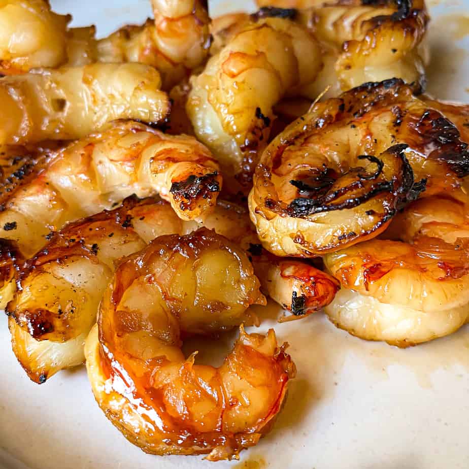 ten minute sweet and spicy shrimp