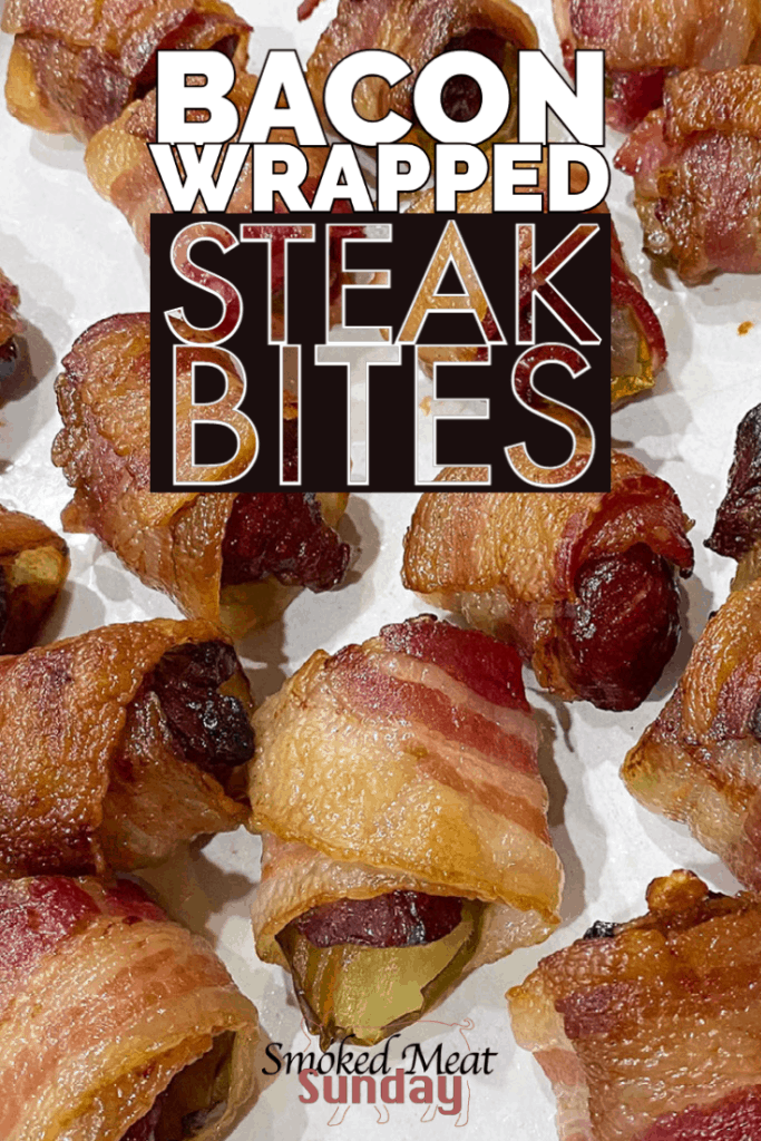 This simple smoked appetizer is one of my family's favorites! Bacon wrapped steak bites are easy to make, and crazy delicious.