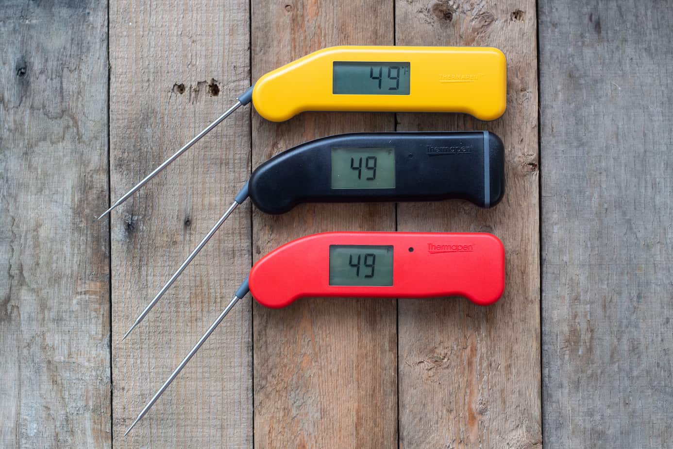 Professional Thermocouple Cooking Thermometer Red Thermapen Mk4 