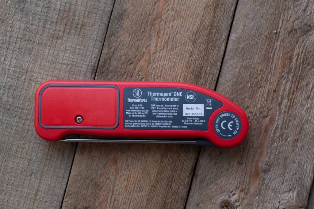 ThermoWorks Classic Thermapen Splashproof Red