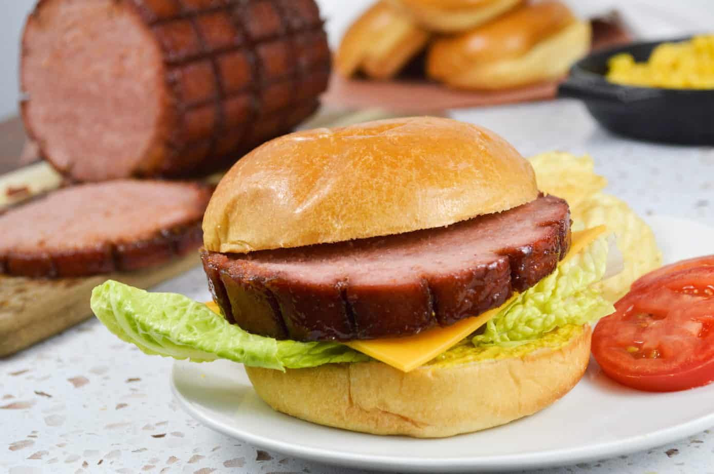 Smoked Bologna With A Hot Honey Glaze • Smoked Meat Sunday