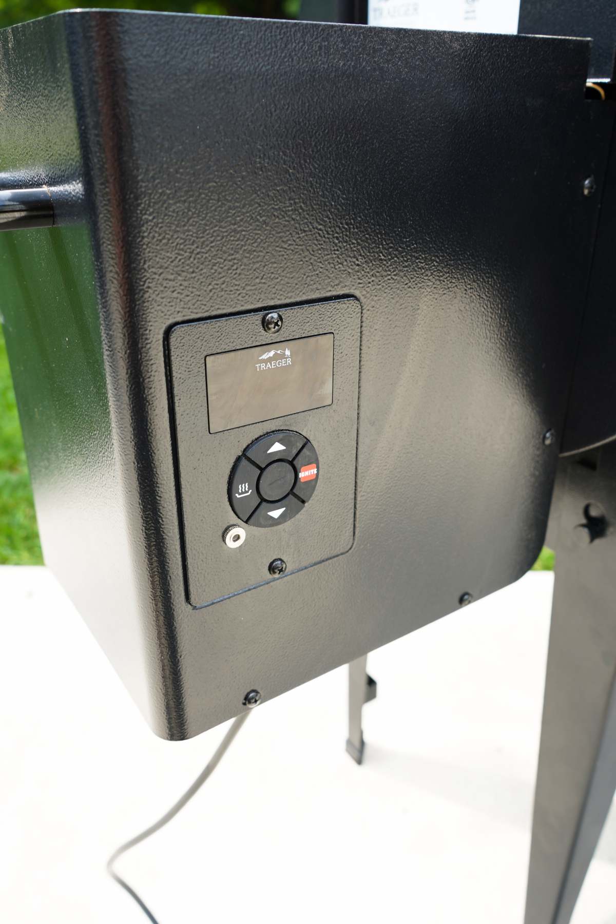 Traeger digital control panel