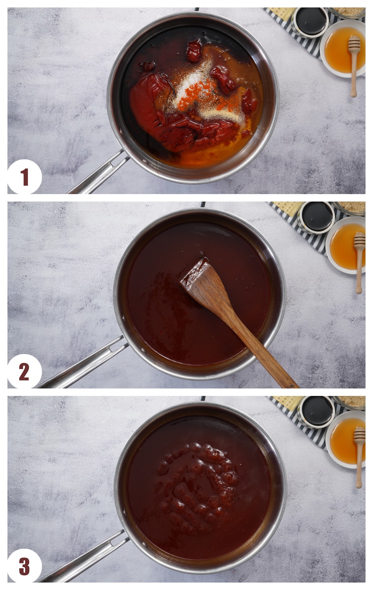 How to make sweet and spicy bbq sauce