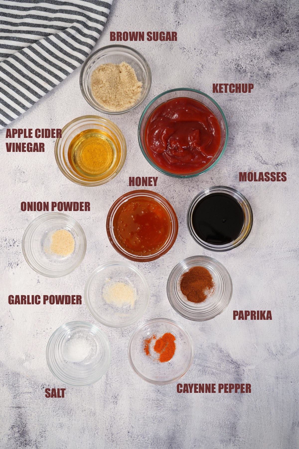 Sweet N Spicy BBQ Sauce ingredients