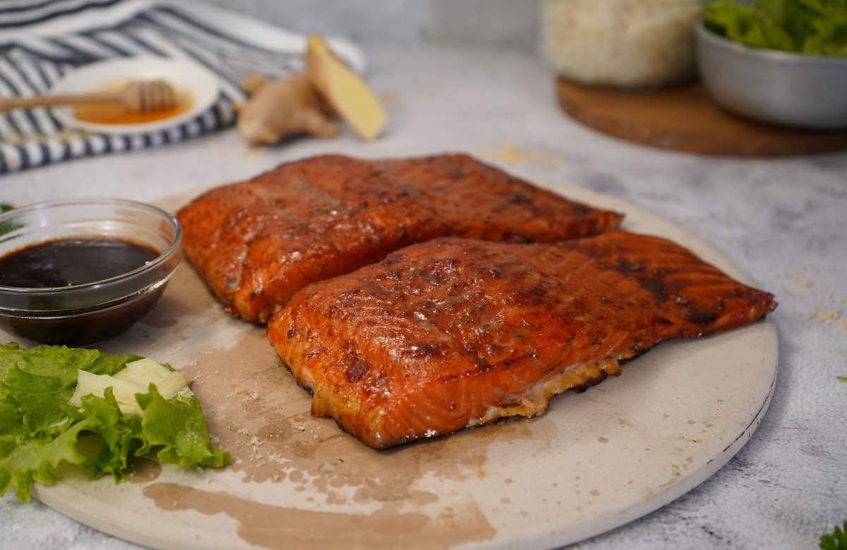 Teriyaki Smoked Salmon Feature